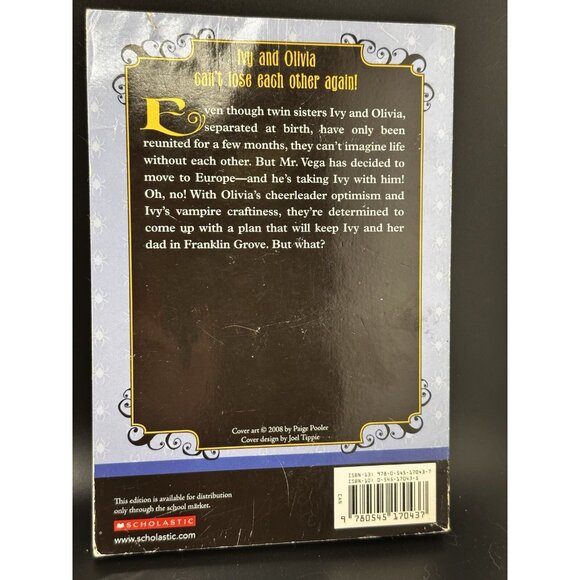 My Sister The Vampire book 3 And 4 Re-Vamped! Vampilicious! Sierra Mercer READ - Picture 12 of 16